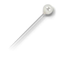 MA1107PL BOUTONIERRE PIN PEARL