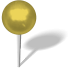 MA1114GO PETITE PIN GOLD