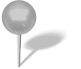 MA1114SI PETITE PIN SILVER