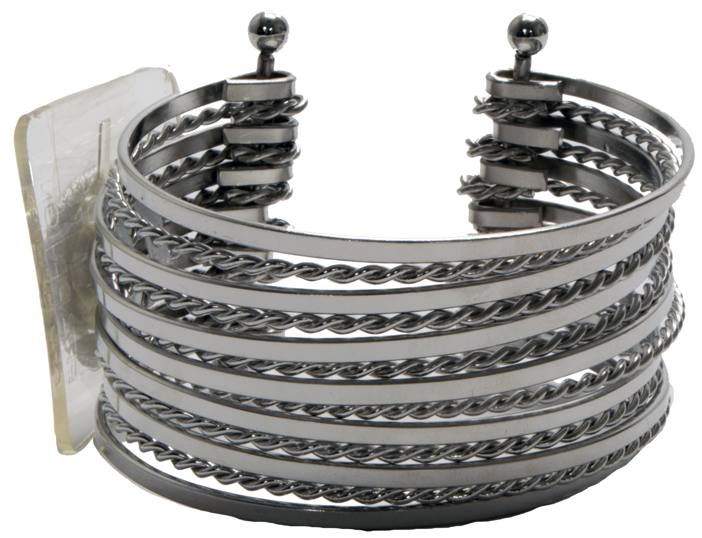 ZY1507-Zoey-Arm-Cuff-Silver-5