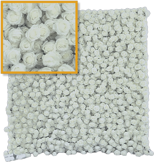 FLOWER WALL - WHITE