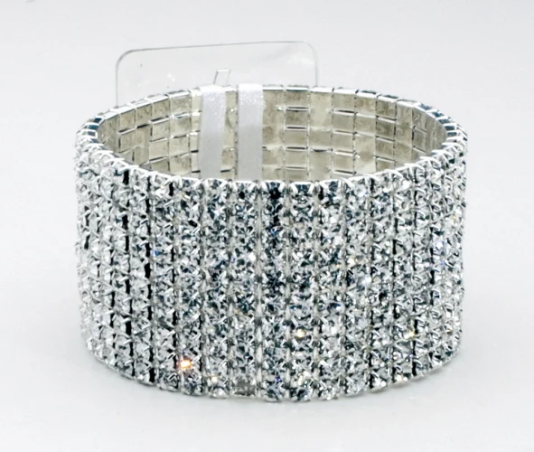 Girl's Best Friend Flower Bracelet - Dazzle