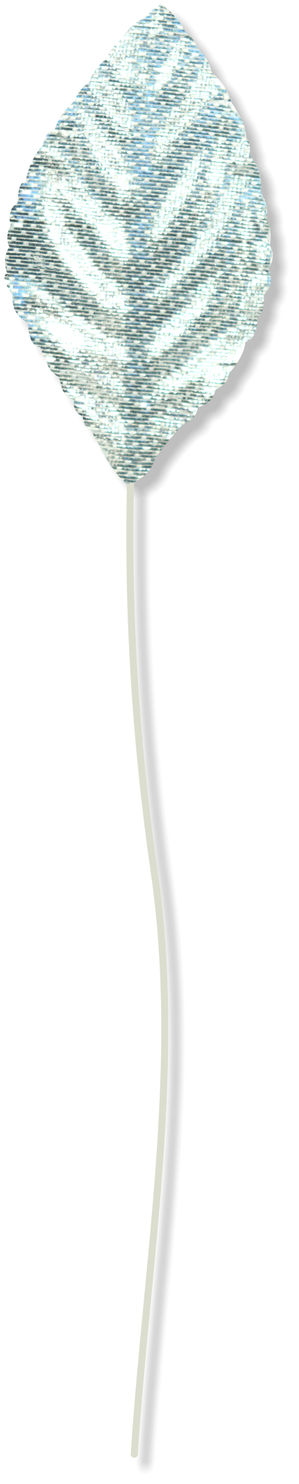 MA3843-SI-SILVER-LAME-LEAVES