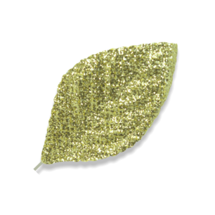 MA3880GO-GLITTER-LEAVES-GOLD