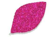 MA3880FU-GLITTER-LEAVES-FUCHSIA