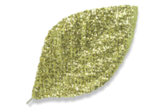 MA3880GO-GLITTER-LEAVES-GOLD